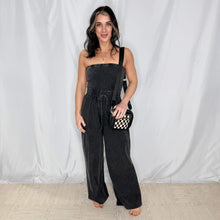 Load image into Gallery viewer, Summer Soirée Jumpsuit | WASHED BLACK (1 large left)
