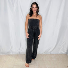 Load image into Gallery viewer, Summer Soirée Jumpsuit | WASHED BLACK (1 large left)
