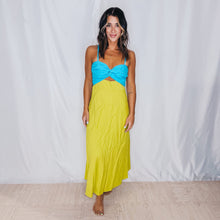 Load image into Gallery viewer, Bright Personality Midi Dress | BLUE MIX
