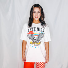 Load image into Gallery viewer, Free Bird Graphic Tee | WHITE
