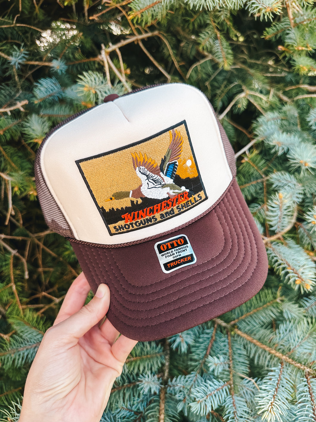 Winchester Pheasant Trucker Hat | BROWN MIX