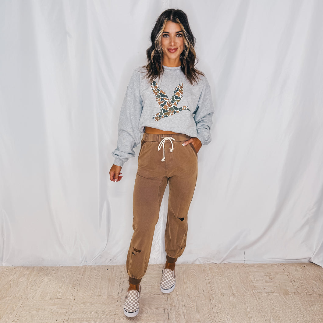 Always On the Go Jogger Pant | BROWN (1 small & 1 medium left)