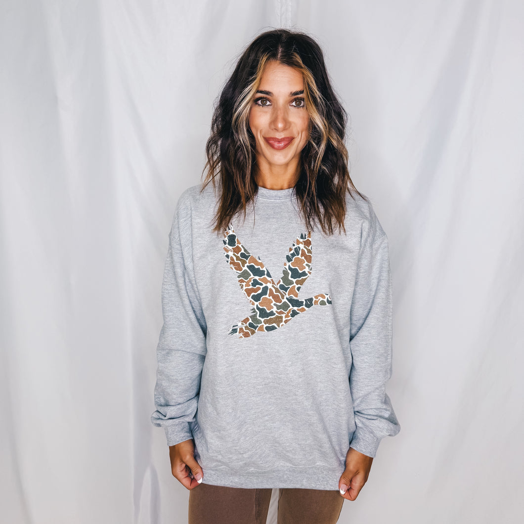 Duck Camo Crewneck | ASH