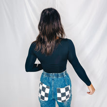 Load image into Gallery viewer, Butter Me Up Modal Top | BLACK
