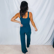 Load image into Gallery viewer, Butter You Up Jumpsuit | CHARCOAL BLUE
