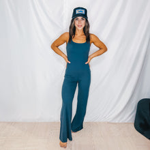 Load image into Gallery viewer, Butter You Up Jumpsuit | CHARCOAL BLUE
