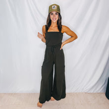 Load image into Gallery viewer, On the Go Cargo Jumpsuit | HUNTER (1 medium &amp; 1 large left)
