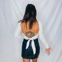 Load image into Gallery viewer, Take Me Back Top | IVORY BLACK MIX (1 small left)
