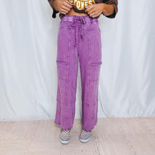 Load image into Gallery viewer, Sunday Coffee Date Sweatpants | GRAPE
