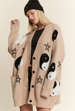Load image into Gallery viewer, Edgy Girl Cardigan | OATMEAL (2 L/XL left)
