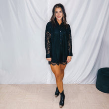 Load image into Gallery viewer, Laced in Beauty Romper | BLACK (2 small &amp; 1 medium left)

