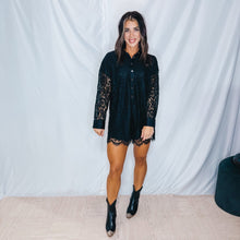 Load image into Gallery viewer, Laced in Beauty Romper | BLACK (2 small &amp; 1 medium left)
