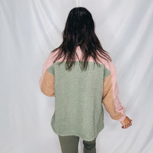 Load image into Gallery viewer, Color Up Sherpa Zip Up | MULTI
