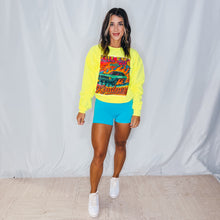 Load image into Gallery viewer, Kill em’ with Kindness Crewneck | NEON MIX
