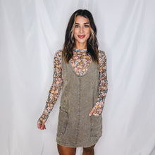 Load image into Gallery viewer, High Roller Skirtall Dress | DUSTY OLIVE
