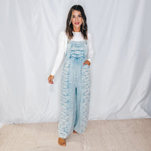 Load image into Gallery viewer, Check On Me Overalls | DENIM (1 small left)

