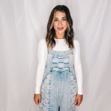 Load image into Gallery viewer, Check On Me Overalls | DENIM (1 small left)
