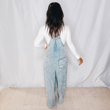 Load image into Gallery viewer, Check On Me Overalls | DENIM (1 small left)
