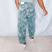 Load image into Gallery viewer, Trap You In Camo Barrel Jeans | MULTI
