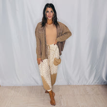 Load image into Gallery viewer, Caramel Latte Floral Pants | BEIGE
