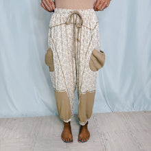 Load image into Gallery viewer, Caramel Latte Floral Pants | BEIGE
