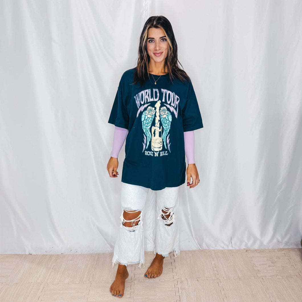 90’s Vintage Flare | LIGHT WASH (H8)