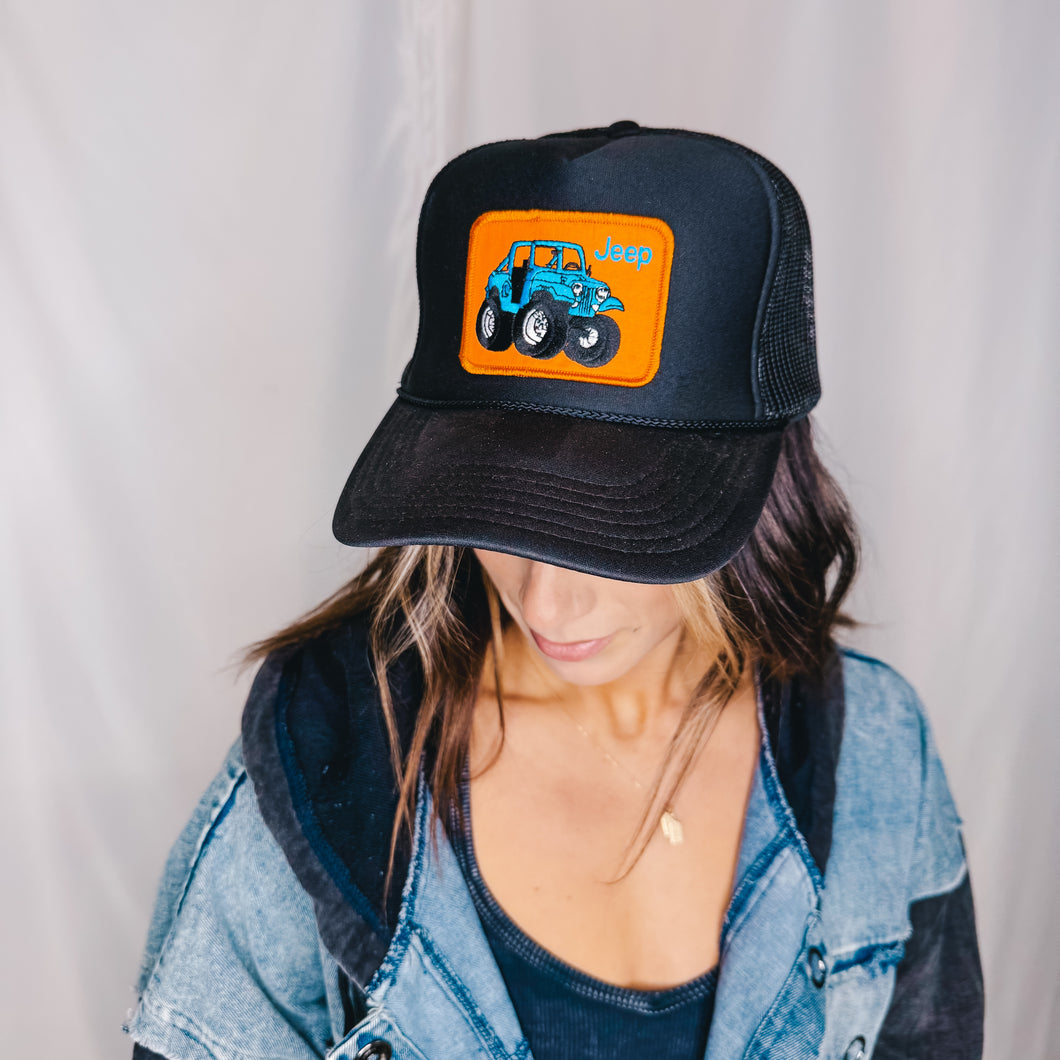 Jeep Life Trucker Hat | BLACK MIX