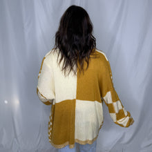 Load image into Gallery viewer, Check Her Out Cardigan | MUSTARD MIX
