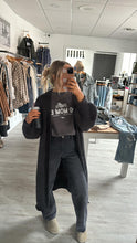 Load image into Gallery viewer, Cozy by the Fire Long Knit Cardigan | BLACK

