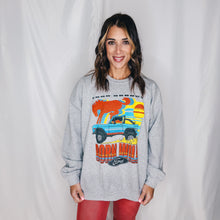Load image into Gallery viewer, Bronco Born Wild Crewneck | GRAY MIX
