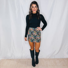 Load image into Gallery viewer, Romance Me Skirt | FLORAL MULTI

