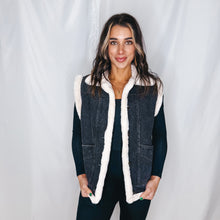 Load image into Gallery viewer, Stuck in Colder Weather Vest | BLACK (1 small, 1 medium, 1 large left)
