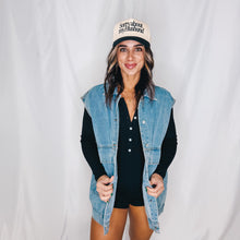 Load image into Gallery viewer, The Must Have Vest | DENIM (I13)(1 medium &amp; 1 large left)
