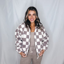 Load image into Gallery viewer, Check Mate Sherpa | CHARCOAL (1 small left)
