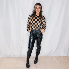 Load image into Gallery viewer, City Slicker Leather Joggers | BLACK (1 small &amp; 1 large left)
