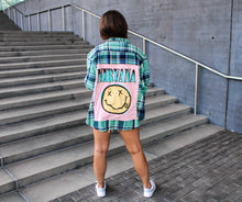 Load image into Gallery viewer, Nirvana Vintage Band Flannel
