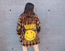 Load image into Gallery viewer, Nirvana Vintage Band Flannel
