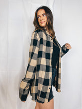 Load image into Gallery viewer, Johnny Cash Vintage Band Flannel | BROWN
